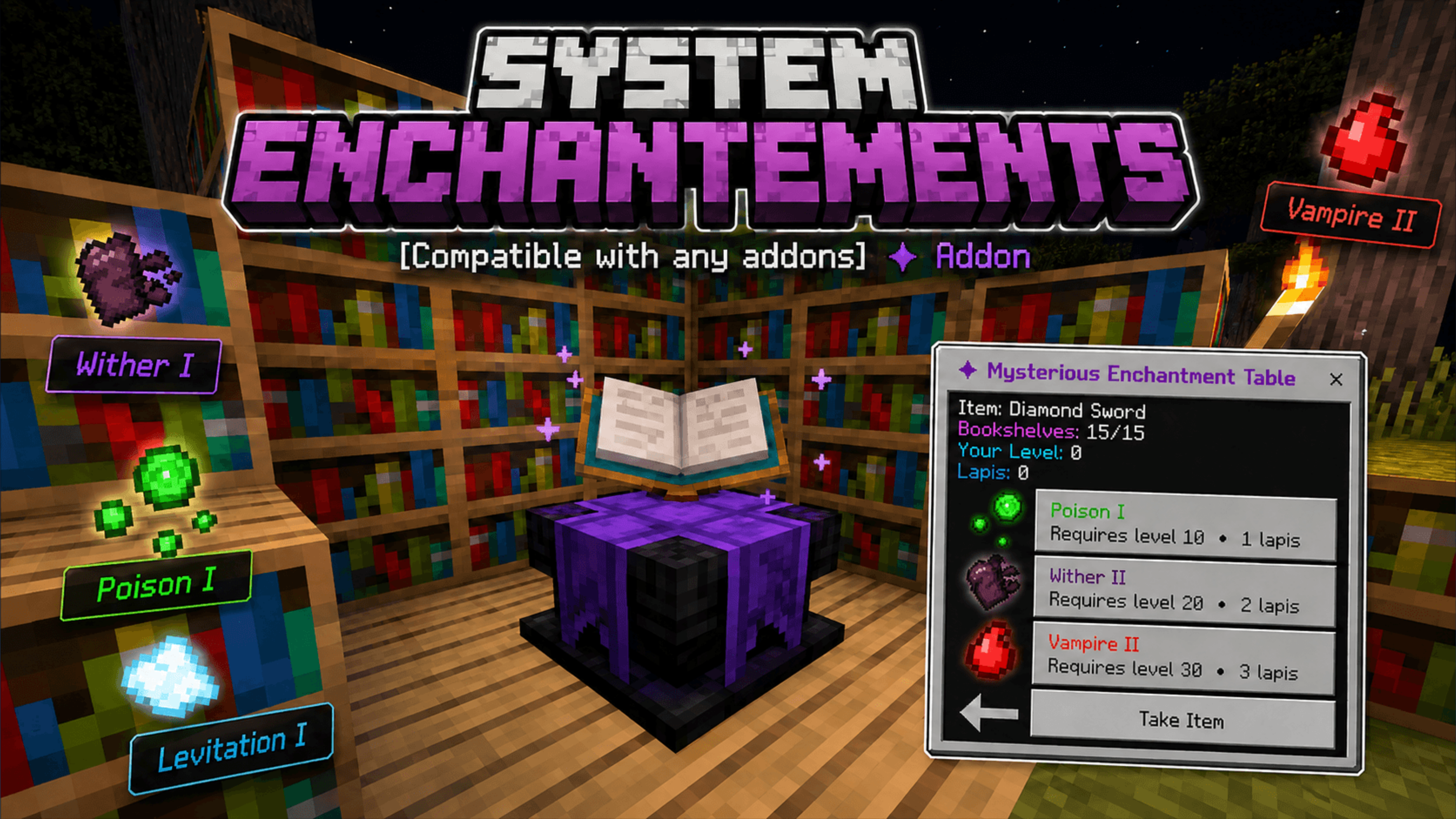 System enchantments addon project cover