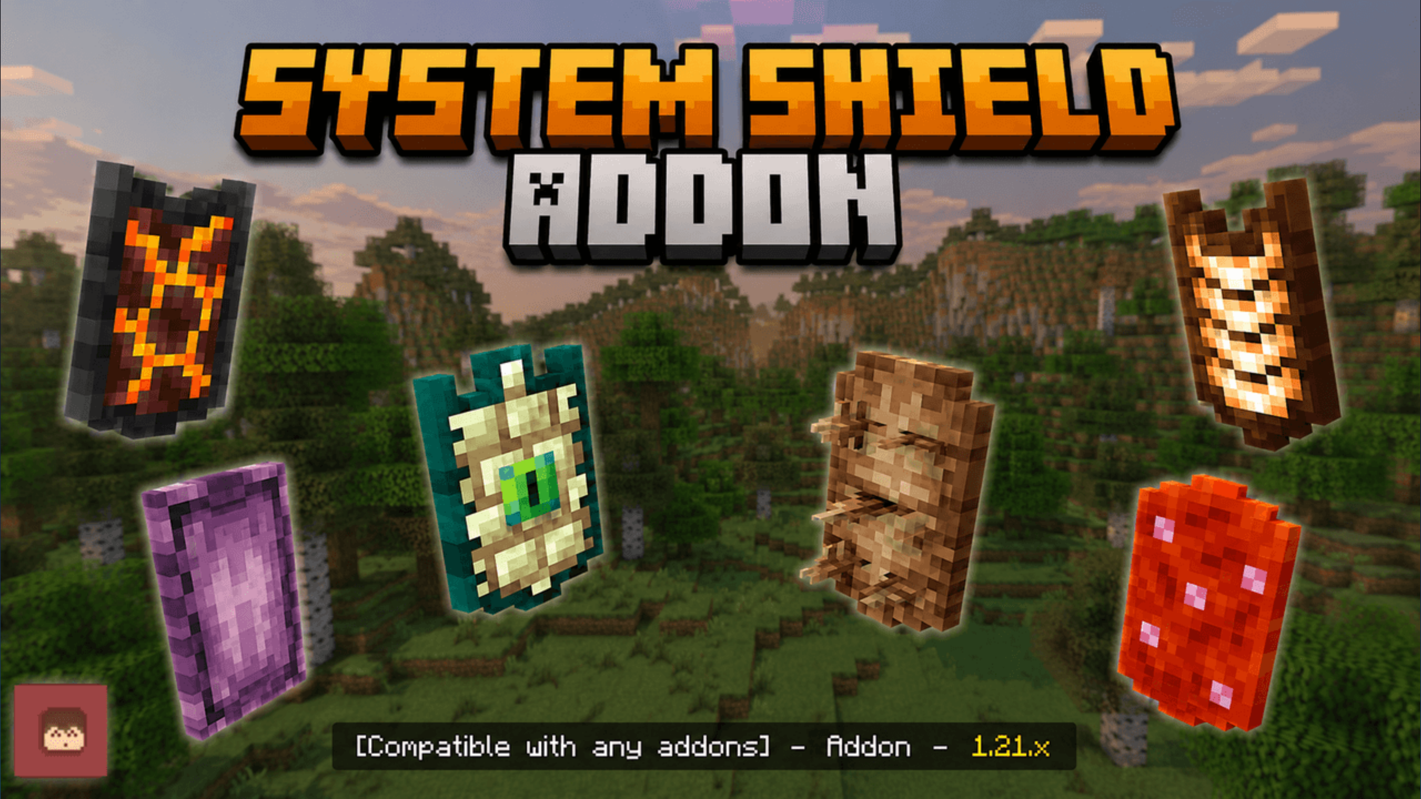 System shields addon project cover